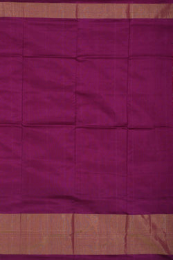 Image of Pochampally-Silk Pavada Unstitched Set