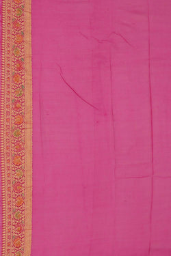 Collection of Banarasi Georgette Pink Saree in a gallery layout