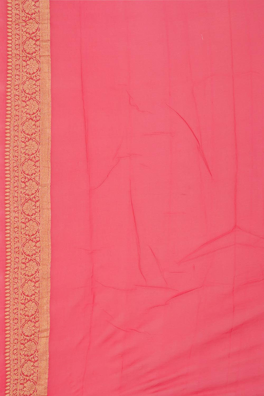 Collection of Banarasi Georgette Silver-Stripe Saree in a gallery layout