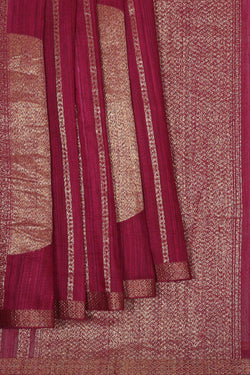 Collection of Very Pretty Silver Stripe Pattern Saree in a gallery layout