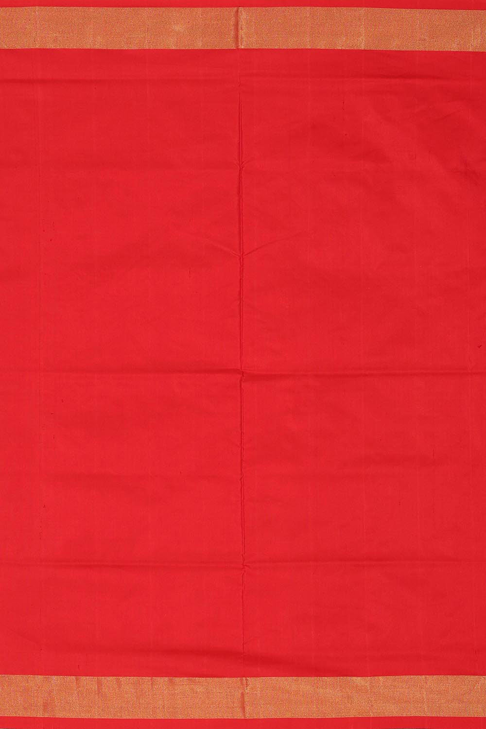 Image of Pochampally Silk Ikat Red Saree