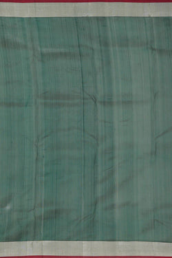 Image of Chanderi Bottle Green Saree