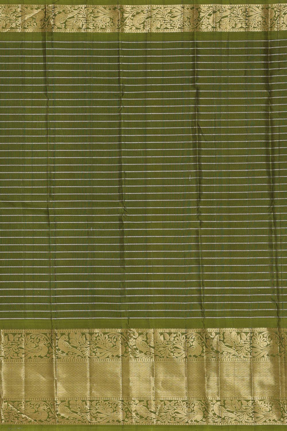 Image of Gorgeous Silk Green Saree