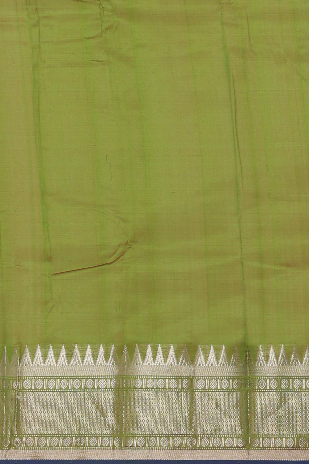 Mangalgiri Green Saree