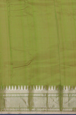 Image of Mangalgiri Green Saree