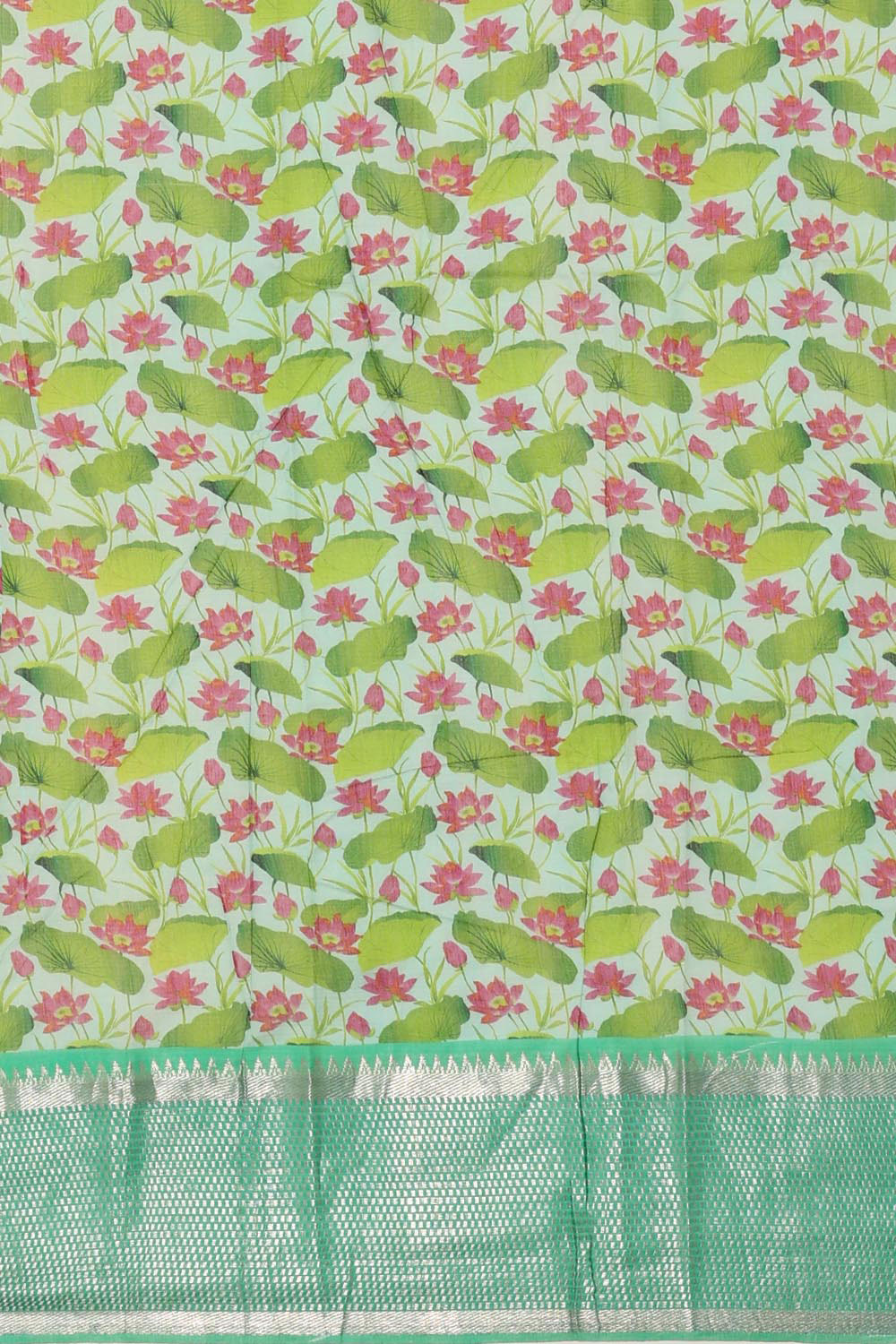 Image of Mangalgiri Pichwai Printed Saree