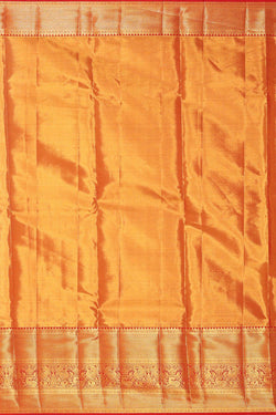 Image of Kanchipattu Brocade Gold Saree