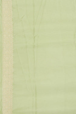 Collection of A Very Pretty Mint Green Saree in a gallery layout