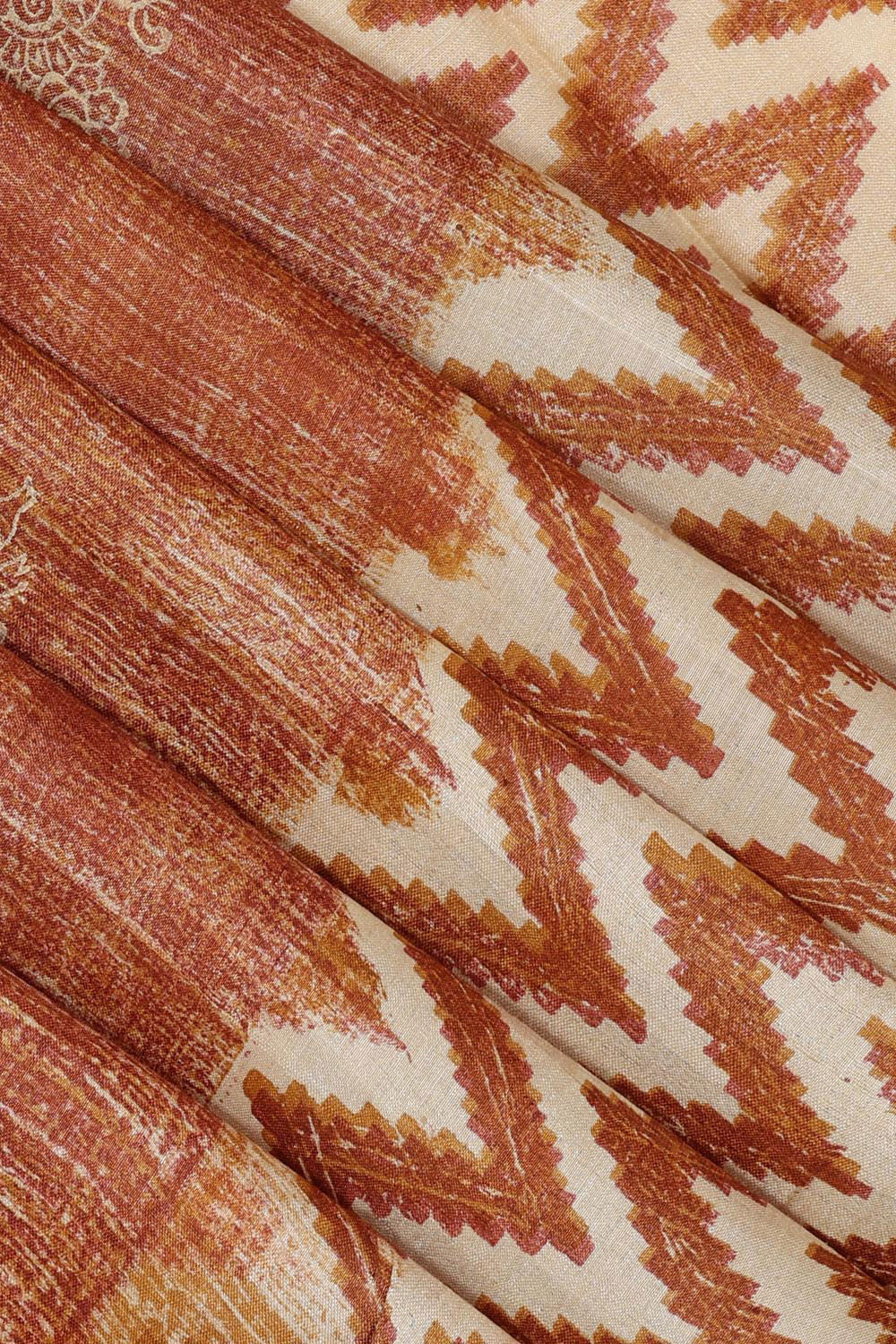 Image of Simple Yet Elegant Brown Saree