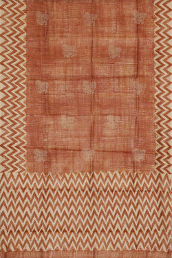 Collection of Simple Yet Elegant Brown Saree in a gallery layout