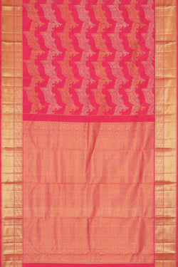 Image of Kanchipattu Pink Saree