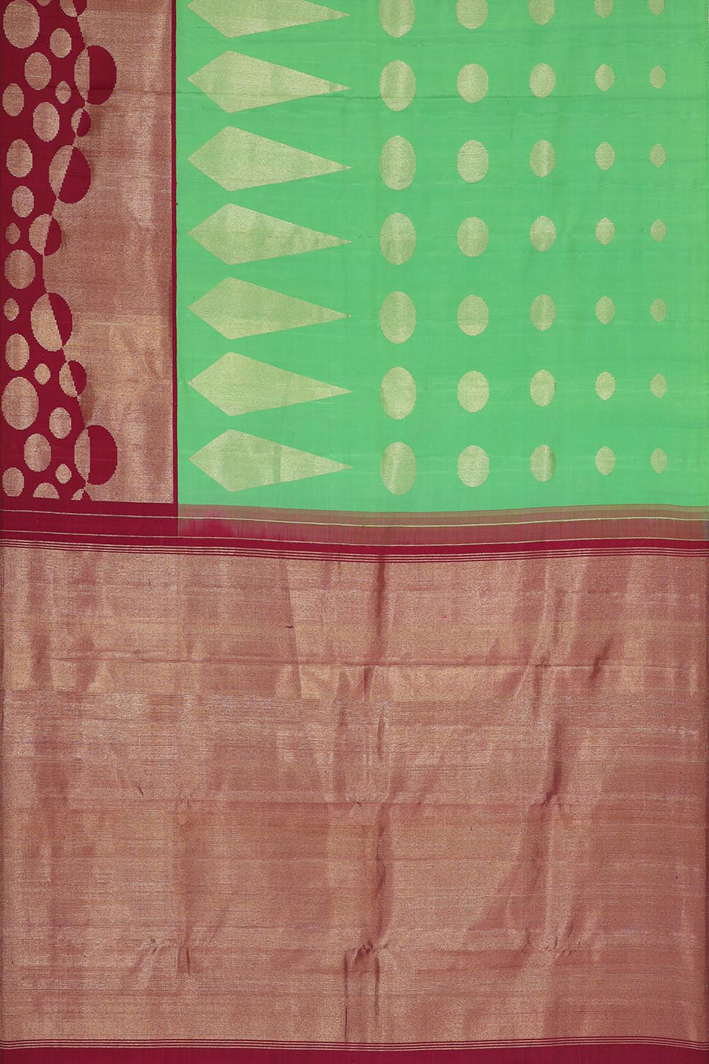 Kanchipattu Green Saree