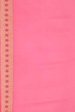 Collection of Banarasi Georgette Pink Saree in a gallery layout