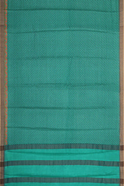 Collection of Tussar Silk Sea Green Saree in a gallery layout