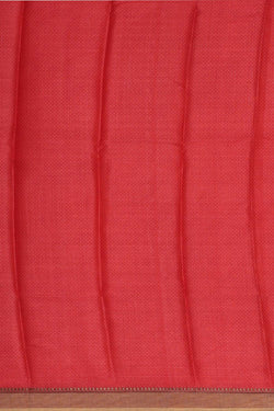 Collection of Tussar Silk Coral-Pink Saree in a gallery layout