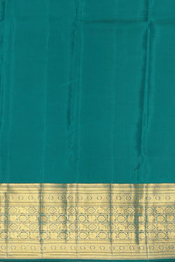 Image of Kanchipattu Brocade Coral Pink Saree