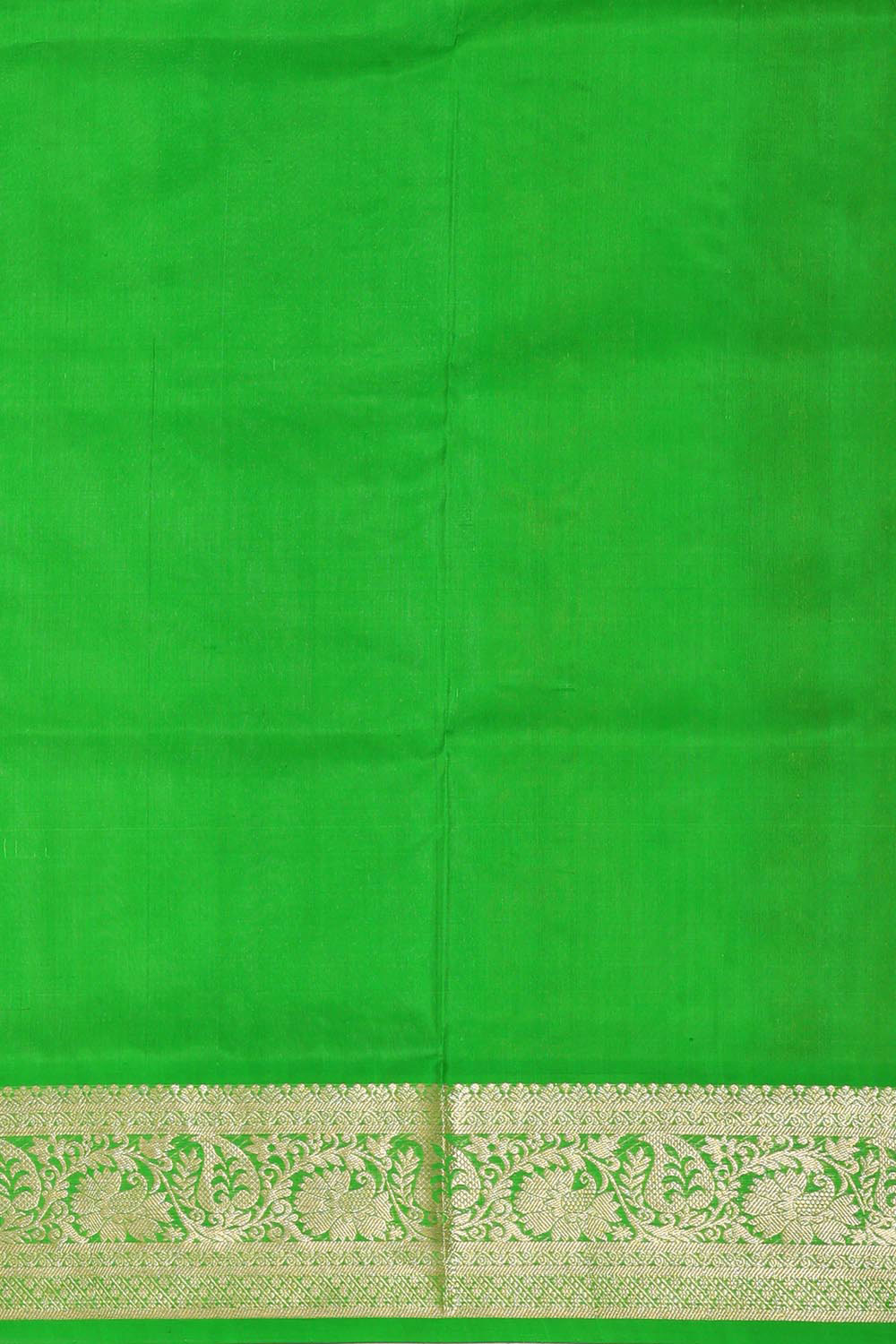 Collection of Venkatagiri Silk Green Saree in a gallery layout