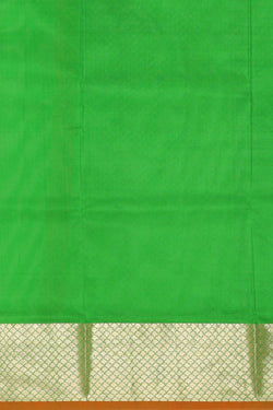 Collection of Venkatagiri-Silk Green Saree in a gallery layout