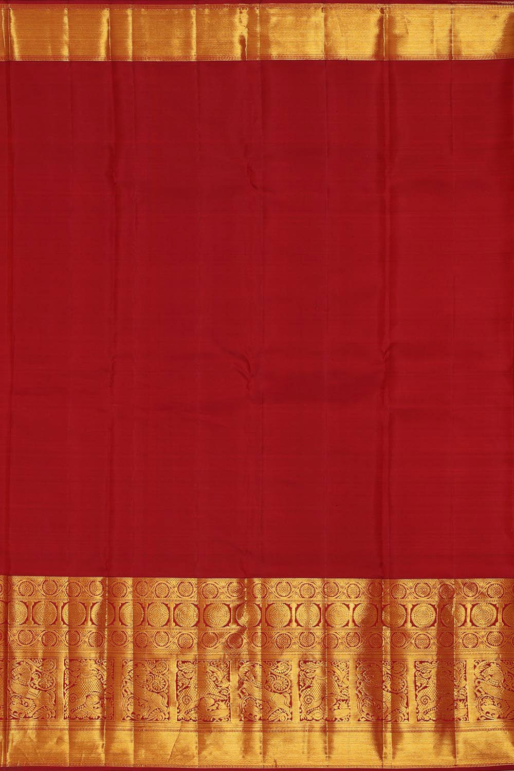 Kanchipattu Brocade Yellow Saree