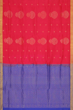 Collection of Very Pretty Coral Pink Saree in a gallery layout