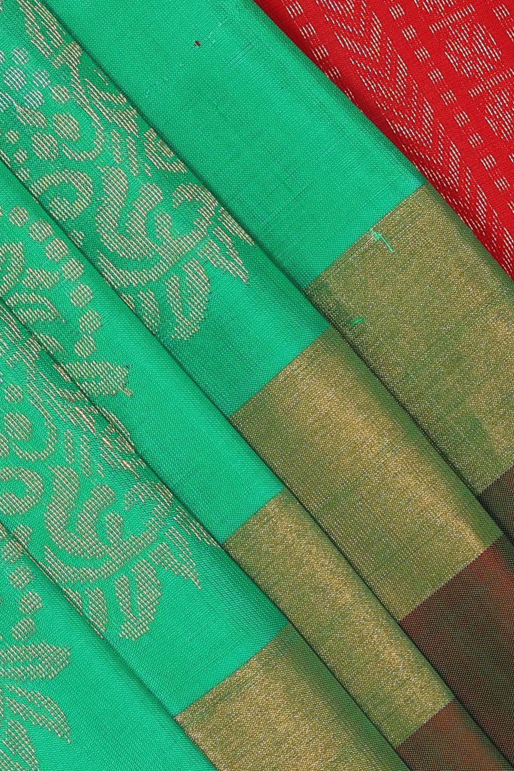 Gorgeous Sea Green Saree