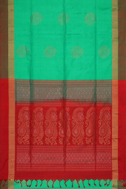 Image of Gorgeous Sea Green Saree