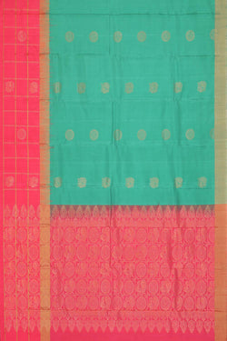 Collection of Gorgeous Sea Green Saree in a gallery layout