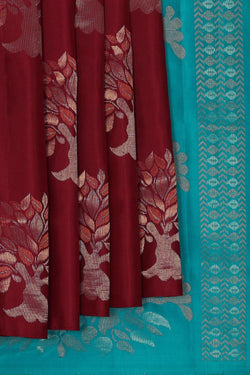 Image of Gorgeous Maroon Saree