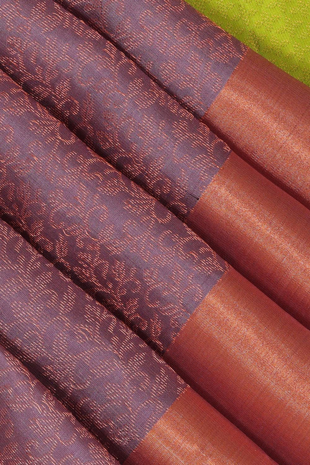 Image of Simple Yet Elegant Purple Saree