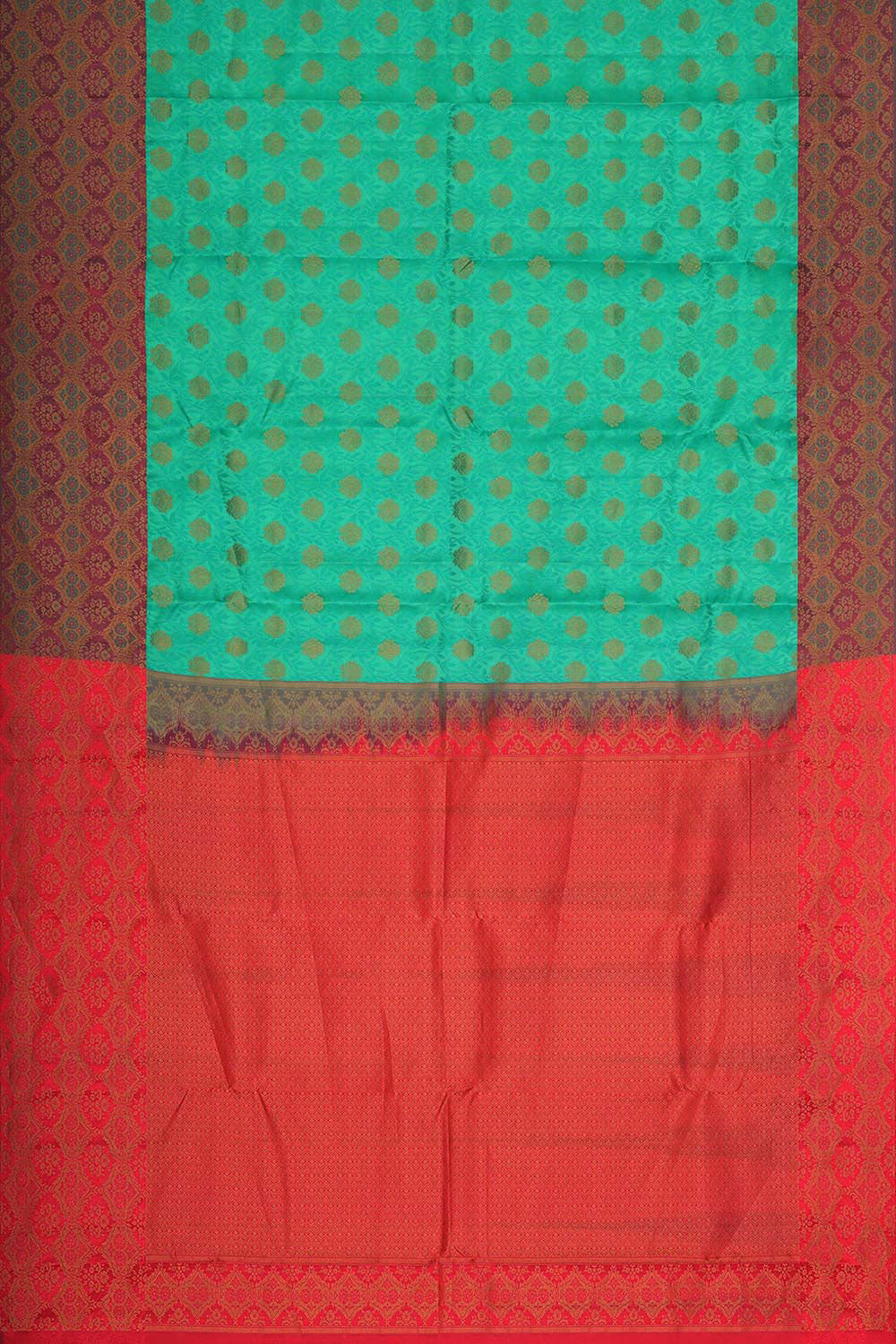 Collection of Very Pretty Sea Green Saree in a gallery layout