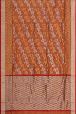 Image of Chanderi Brown Saree