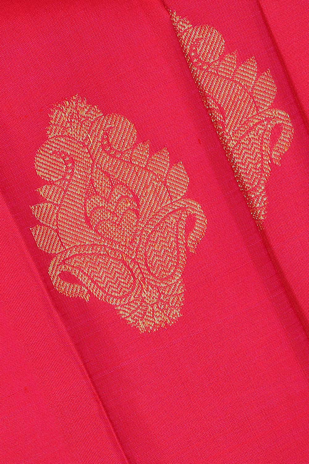 Kanchipattu Rani Pink Brocade Saree