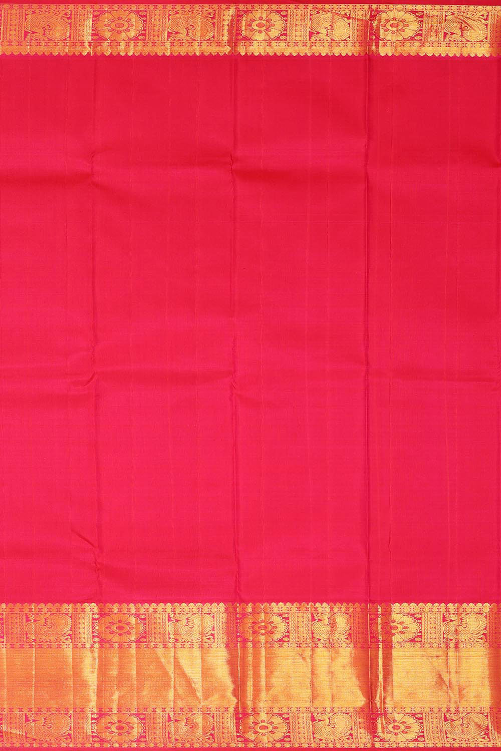 Kanchipattu Rani Pink Brocade Saree