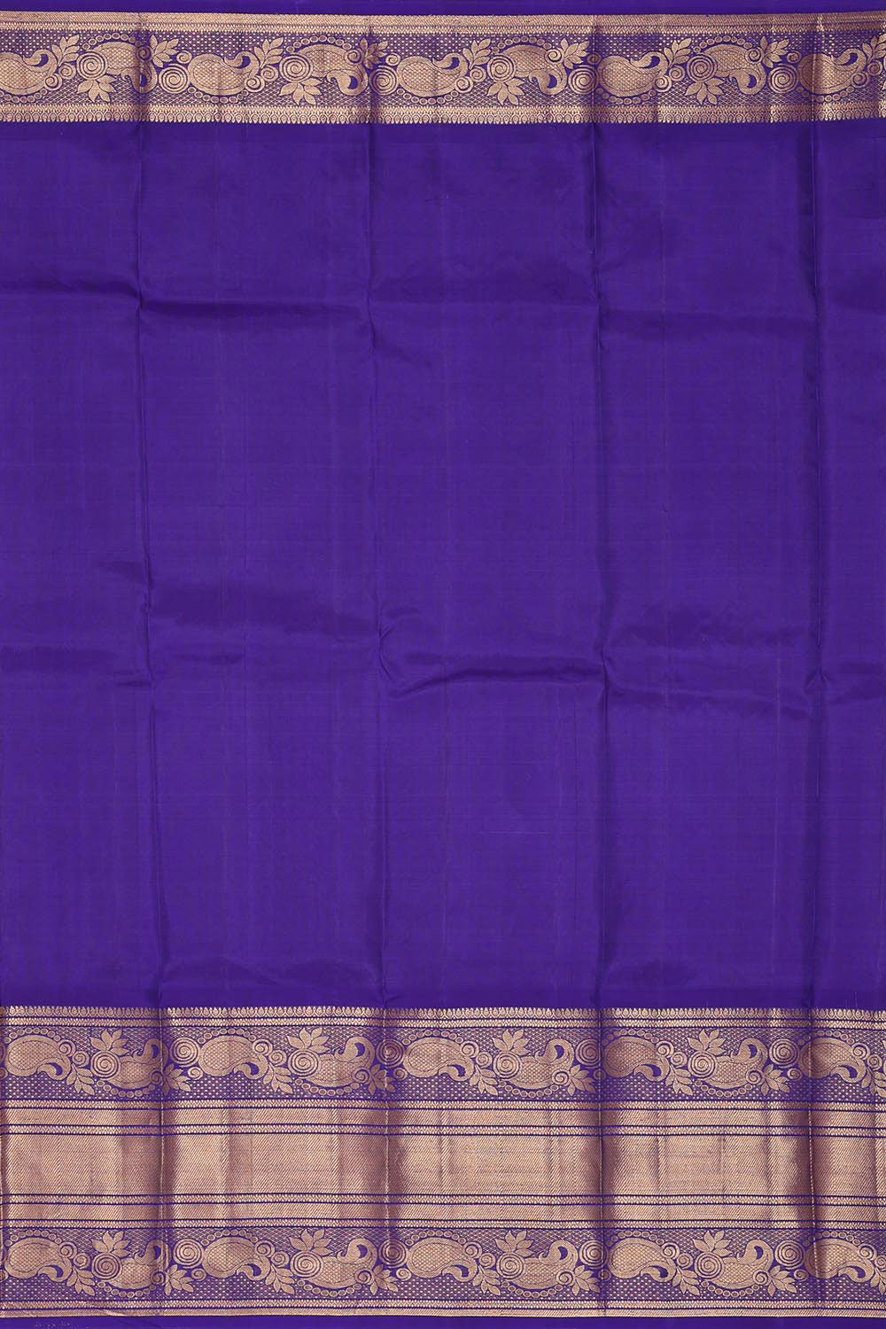 Kanchipattu Magenta Purple Brocade Saree