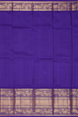 Image of Kanchipattu Magenta Purple Brocade Saree