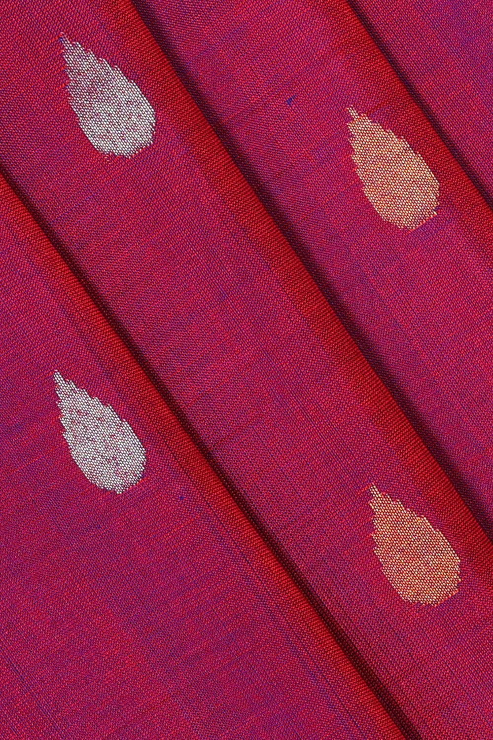 Uppada Silk Magenta Colour Saree