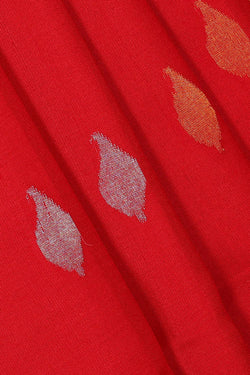 Collection of Uppada Silk Red Colour Saree in a gallery layout