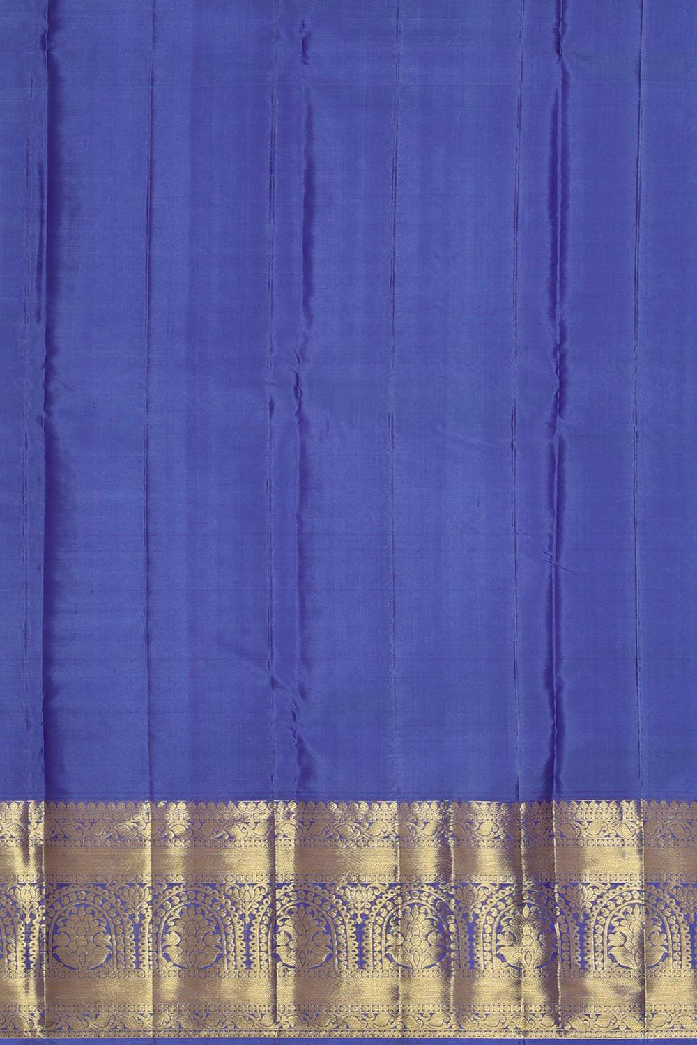 Kanchipattu Royal Blue Brocade Saree