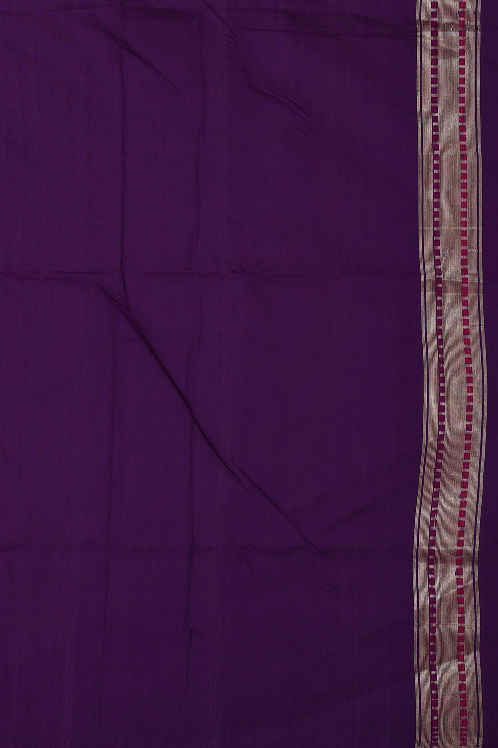 Collection of Banarasi Kora Silk Red Saree in a gallery layout