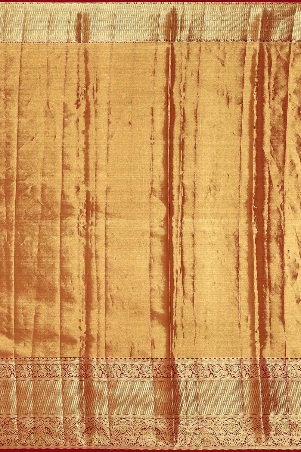 Kanchipattu Light Lemon Colour Tissue Brocade Saree