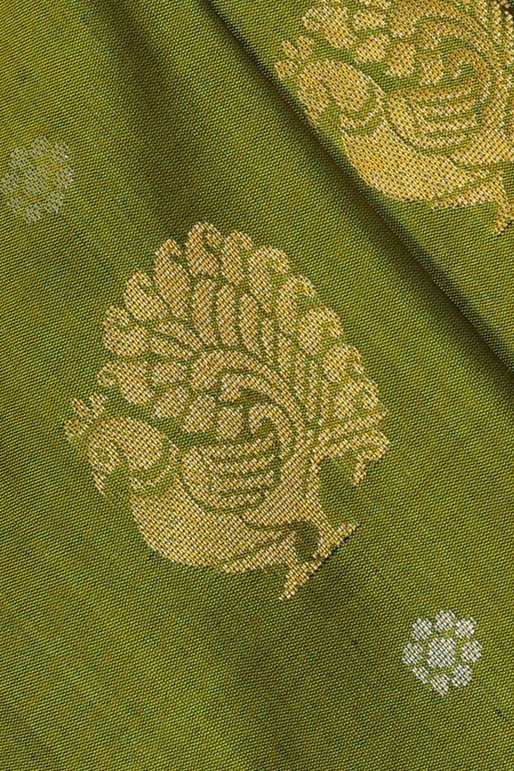 Collection of Simple Yet Elegant Green Saree in a gallery layout