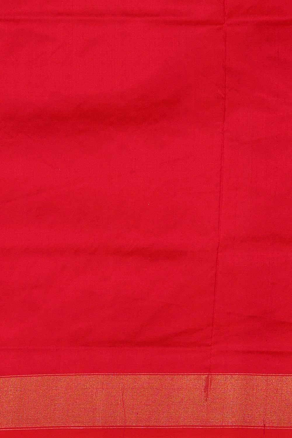 Image of Pochampally Silk Ikat Grey Saree