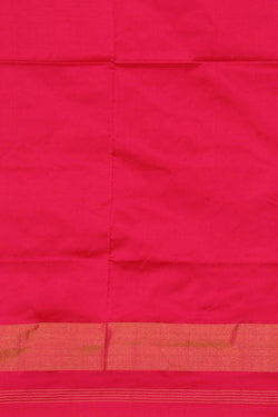 Collection of Pochampally Silk Ikat Pink Saree in a gallery layout