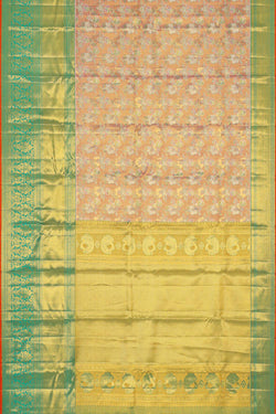 Image of Kanchipattu Brocade Pink Saree