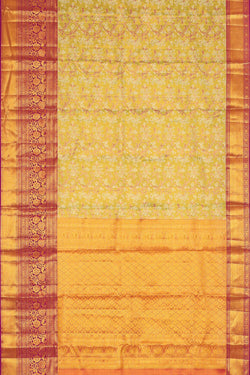 Image of Kanchipattu Brocade Green Saree