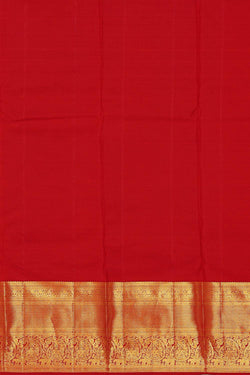 Image of Kanchipattu Maroon Brocade Saree