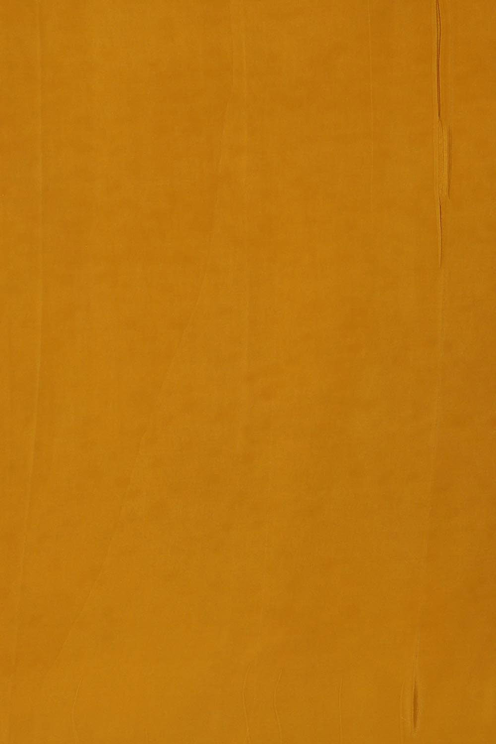Image of Georgette Mustard Saree