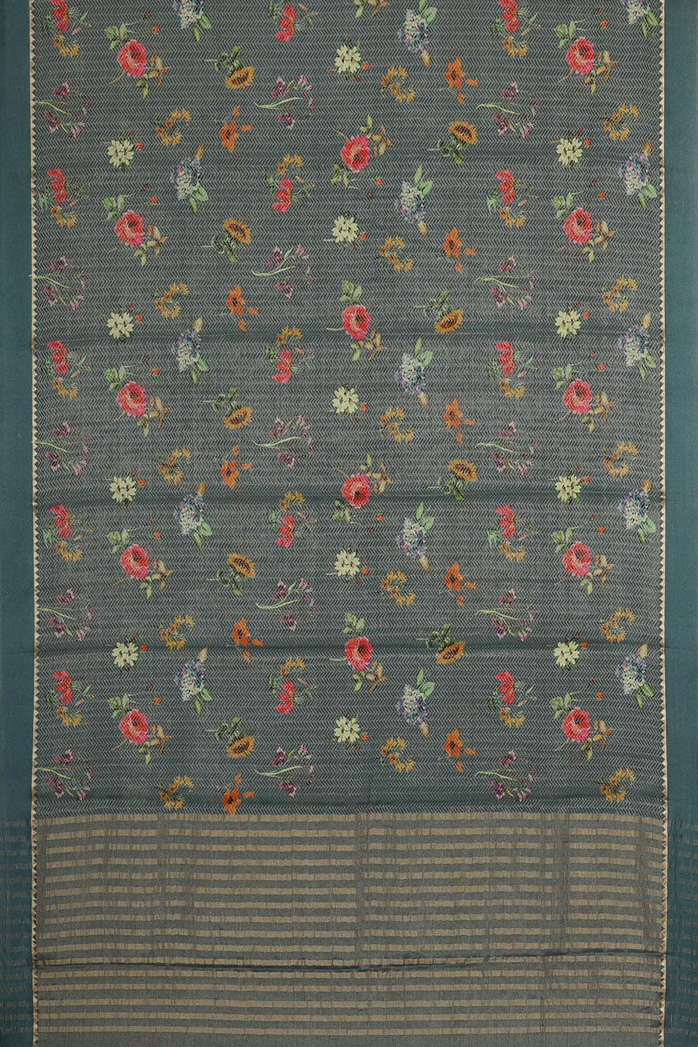 Image of Georgette Grey Saree