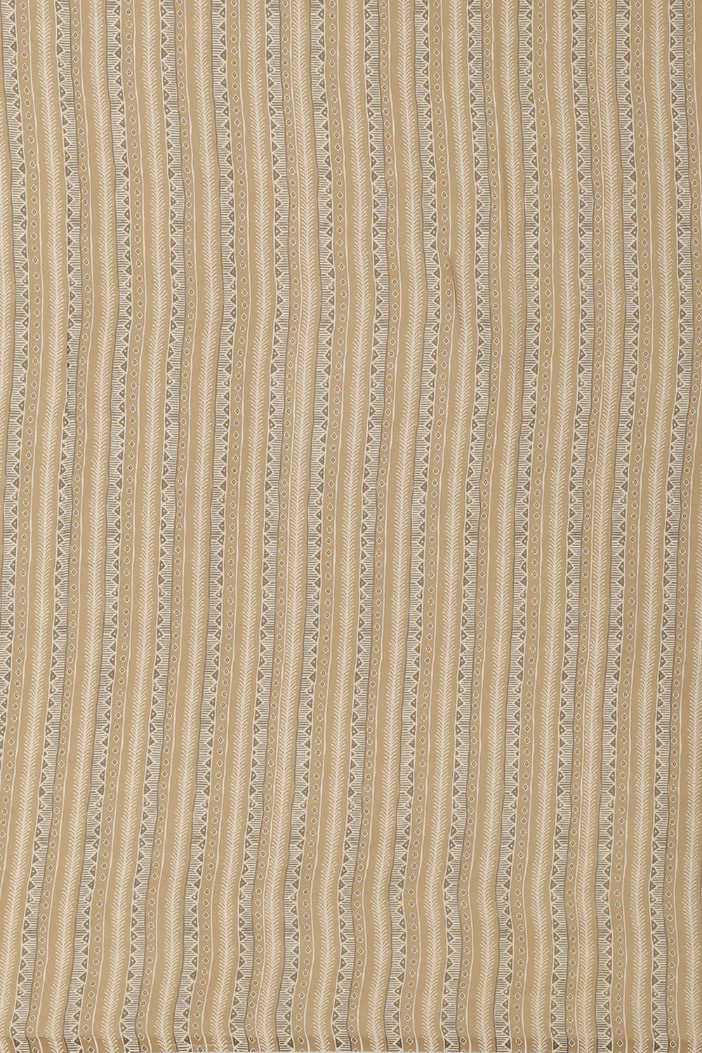 Image of Georgette Beige Saree