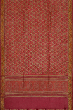 Collection of Tussar Moonga Silk Dark Cream Saree in a gallery layout